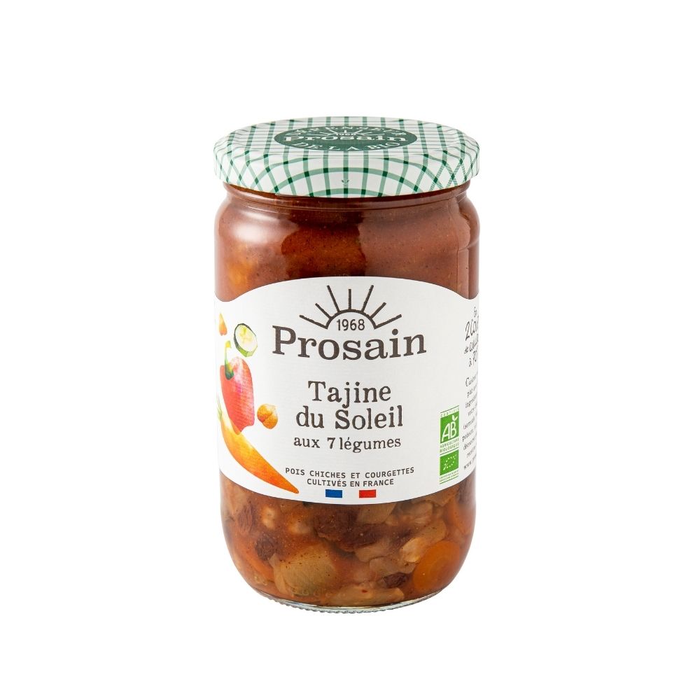 Tajine du soleil aux 7 légumes bio