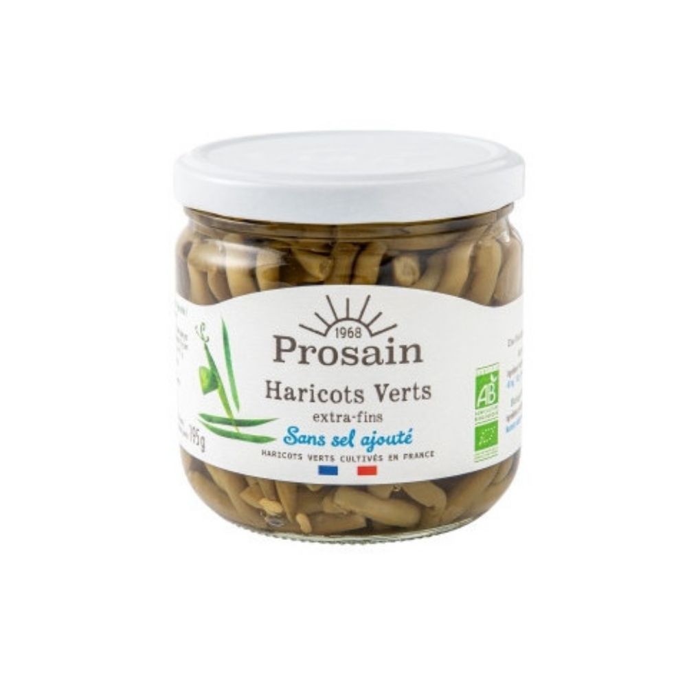 Haricots verts extra fins sans sel ajouté bio