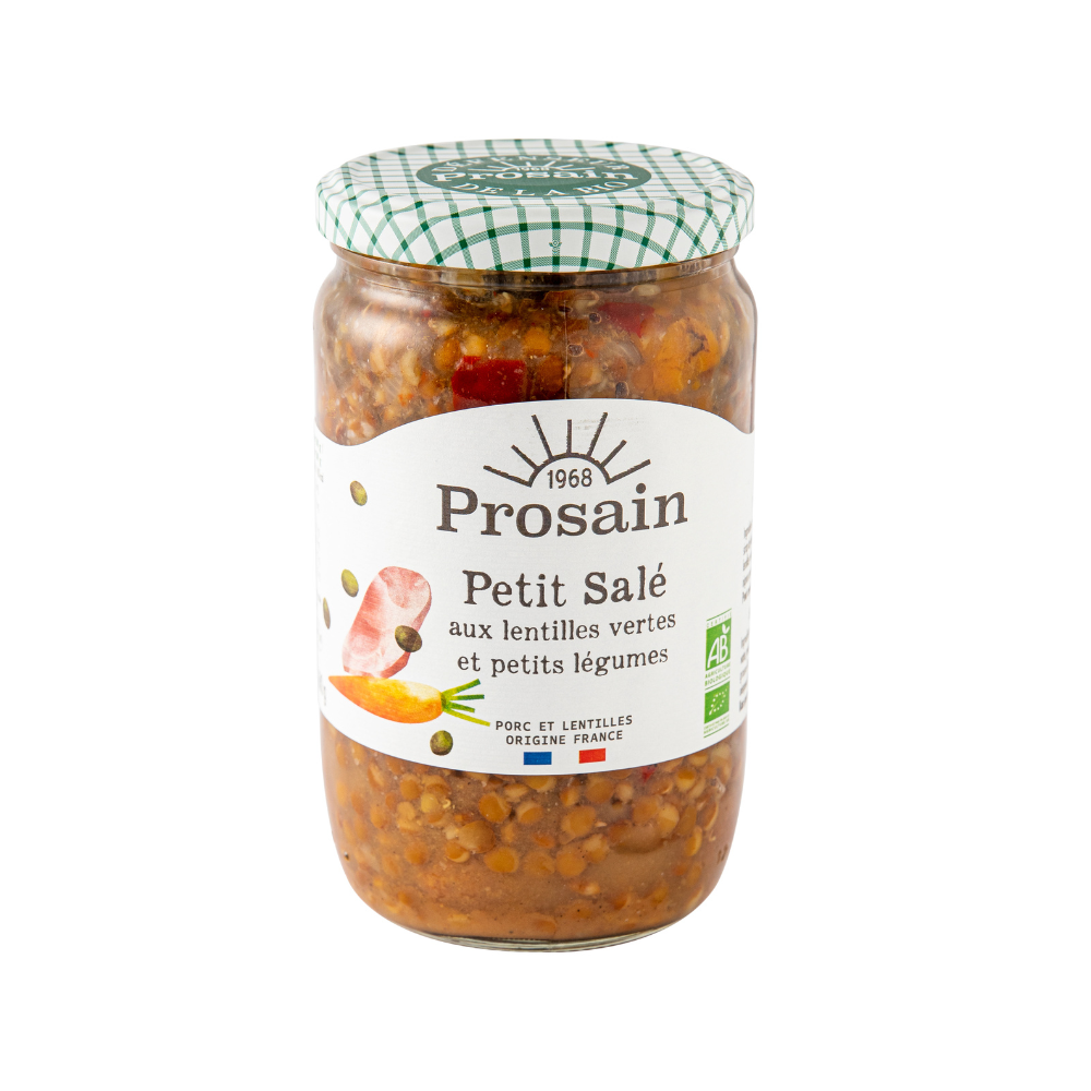 Petit salé aux lentilles bio