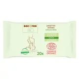 Lingettes de toilettes intime en coton bio x 20