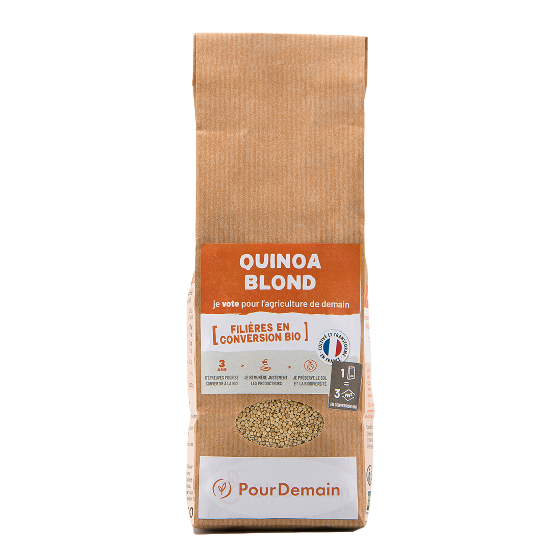 Quinoa blond France en conversion