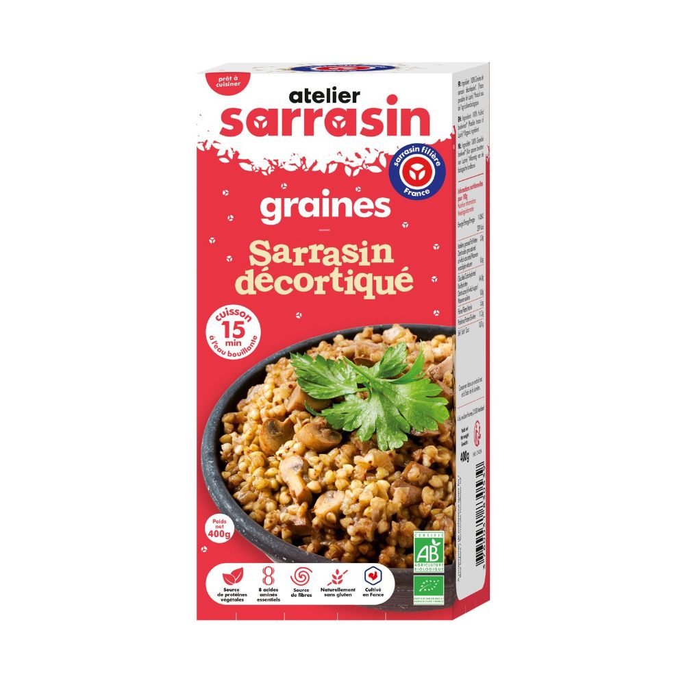Graines de sarrasin origine France bio