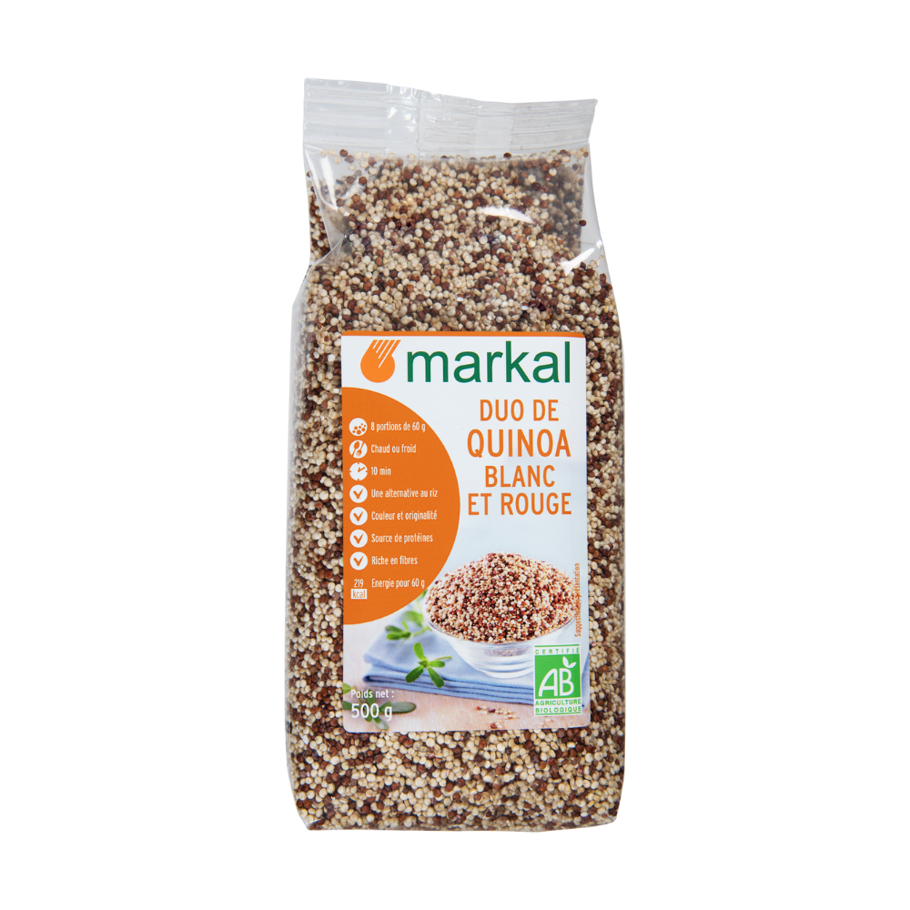 Quinoa duo rouge et blanc bio
