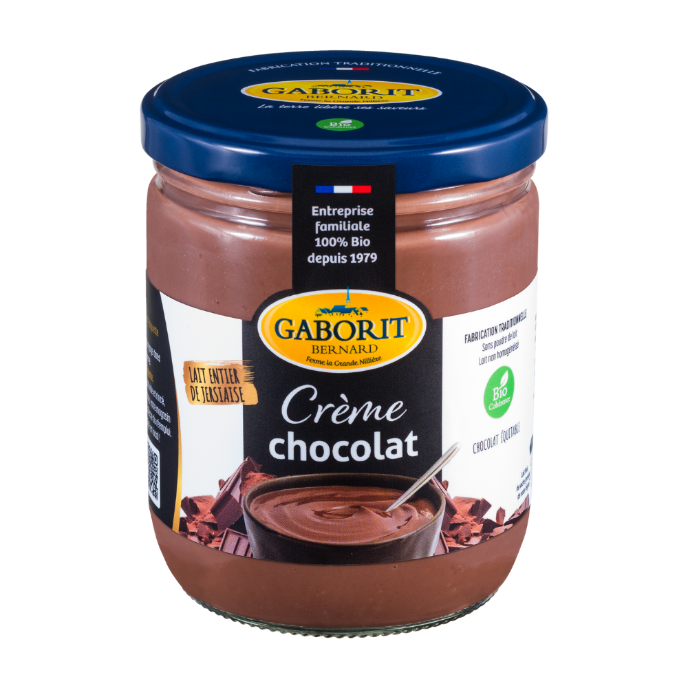 Crème dessert au chocolat bio