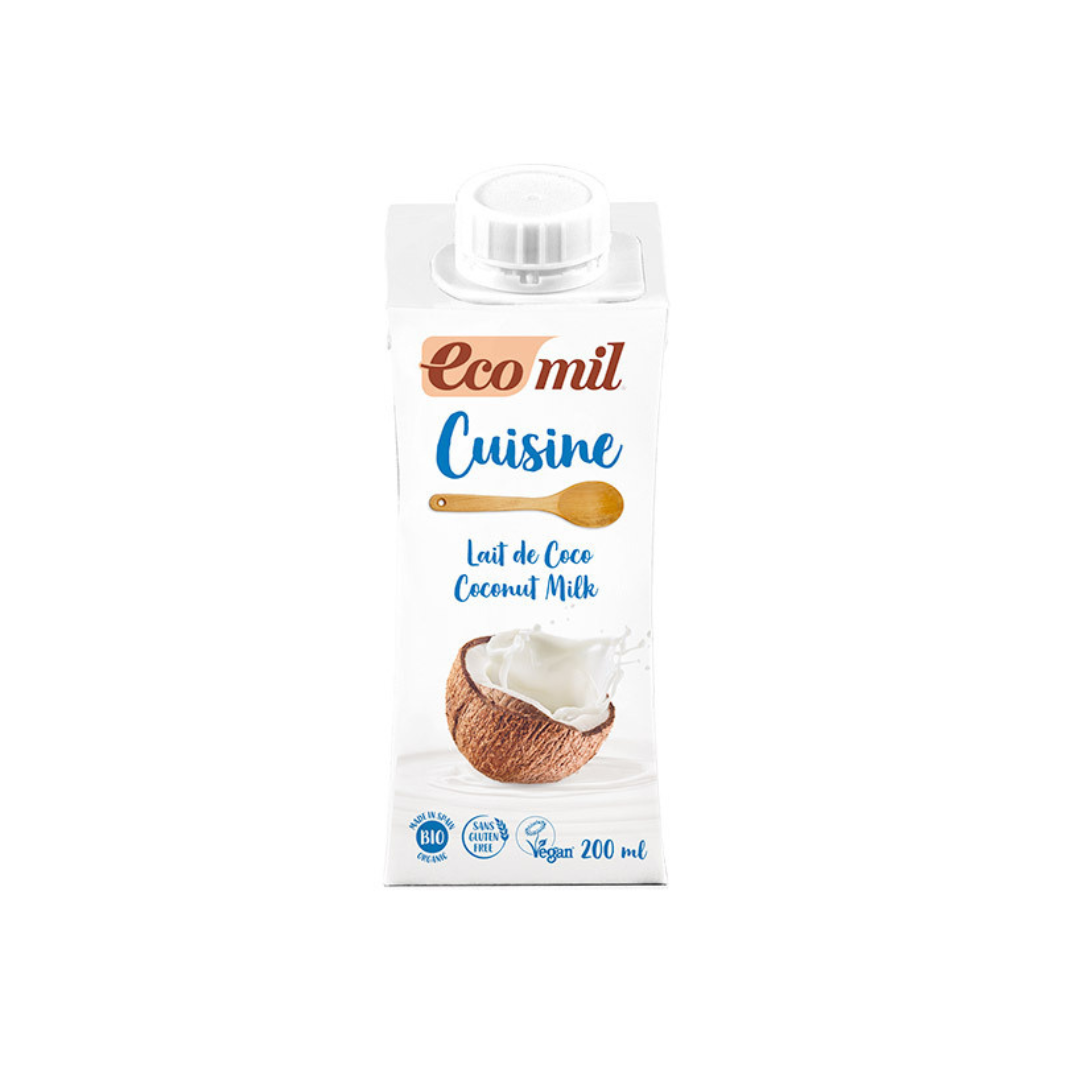 Lait de coco cuisine bio