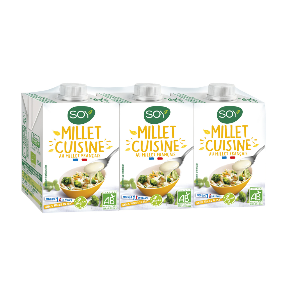 Millet cuisine bio - 3x20cl