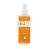 Spray solaire SPF50 enfants certifié bio