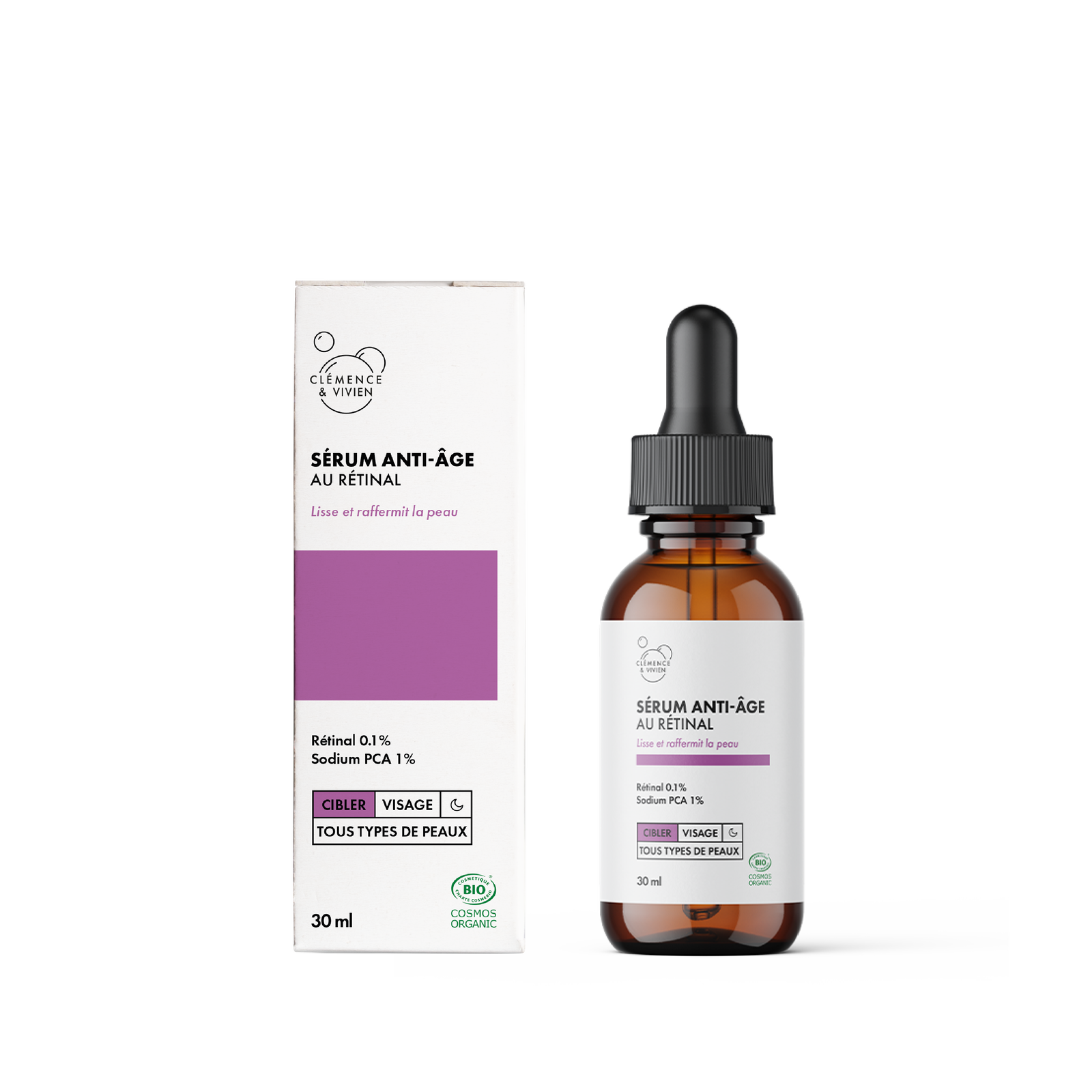 Sérum anti-age au rétinal