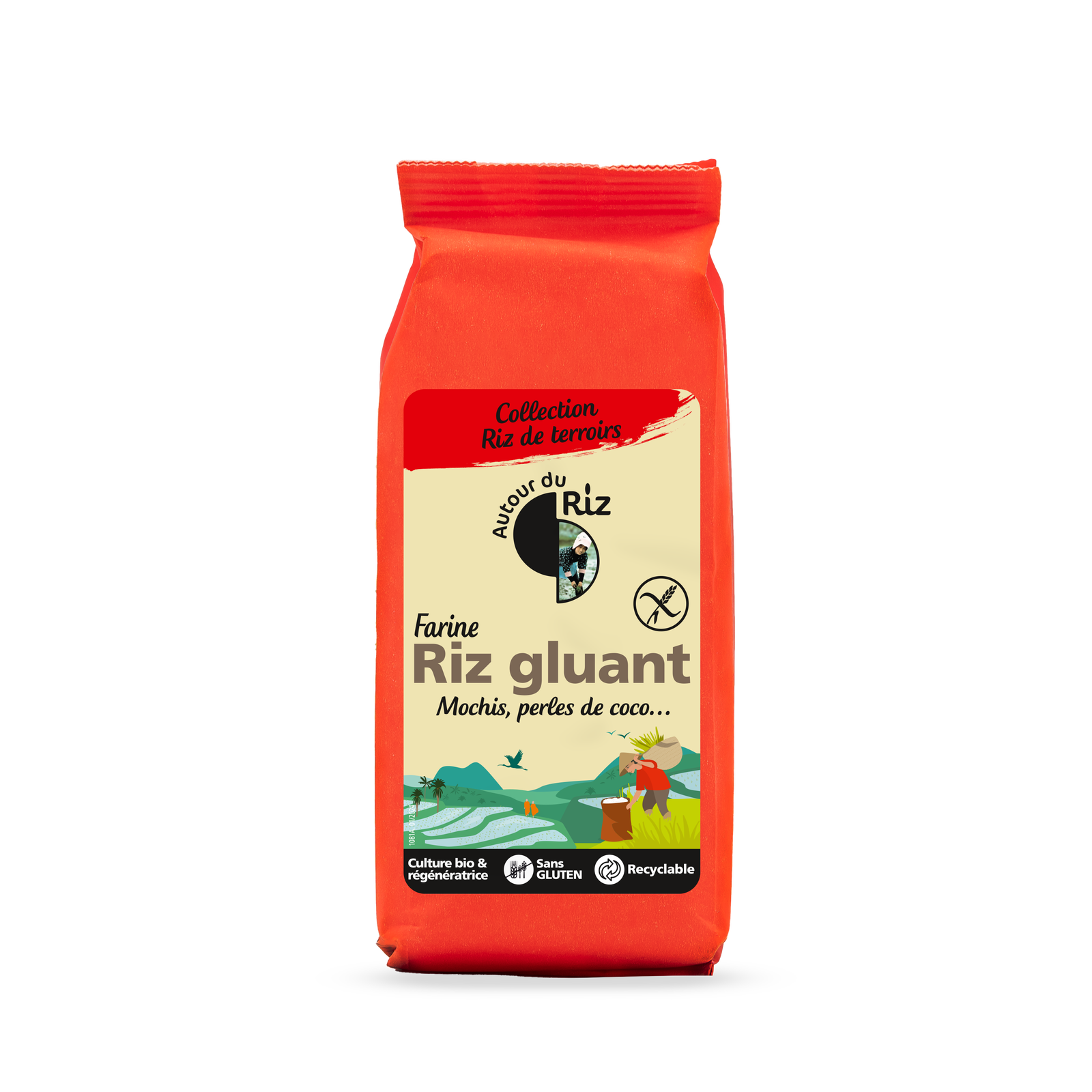 Farine de riz gluant bio