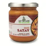 Sauce satay bio