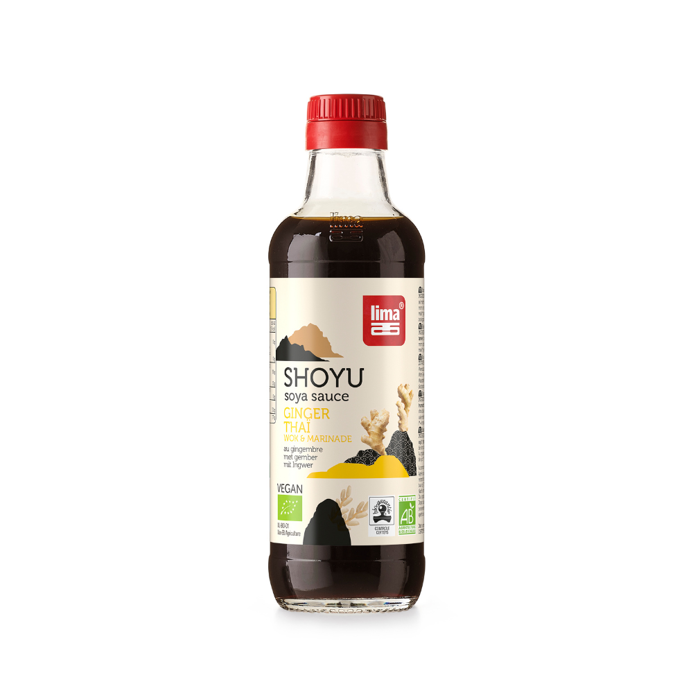 Sauce shoyu ginger thaï bio
