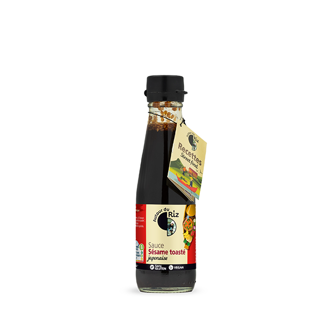Sauce japonaise au sésame toasté bio