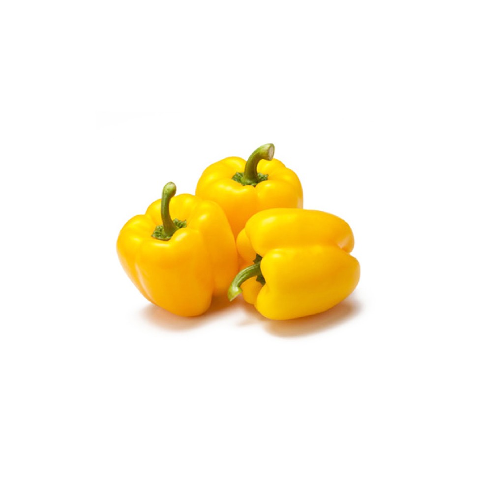 Poivrons jaunes bio origine Italie