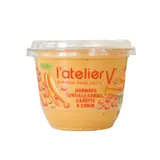 Houmous de lentille corail, carotte et cumin bio