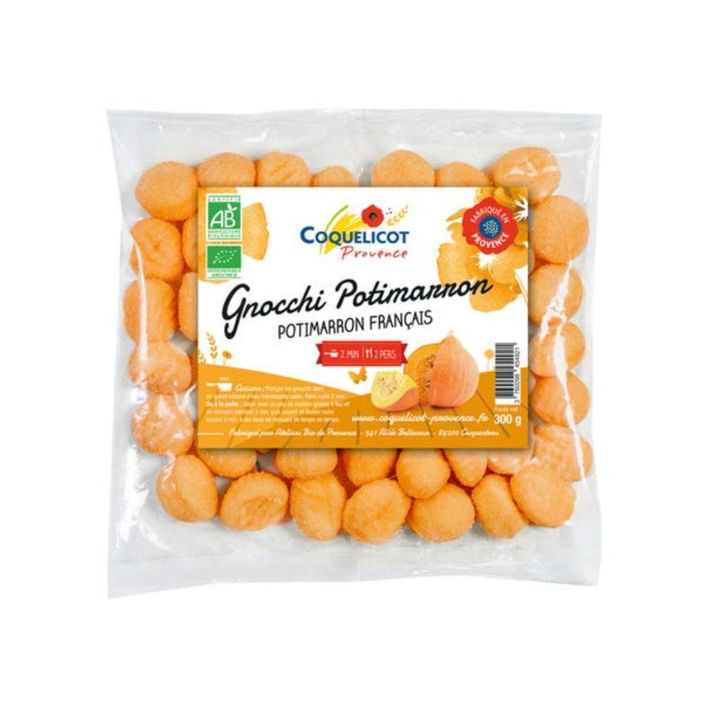 Gnocchi potimarron bio