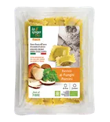 Ravioli aux cèpes bio