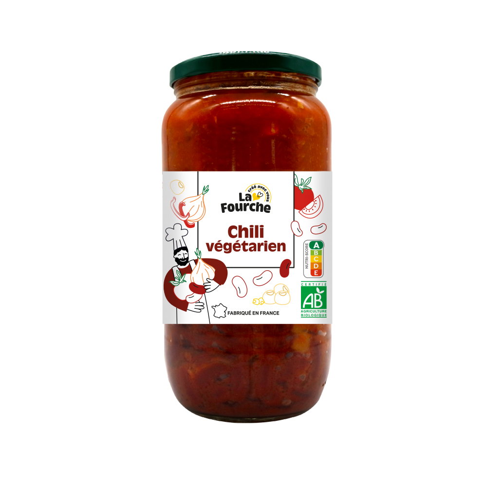 Chili végétarien bio