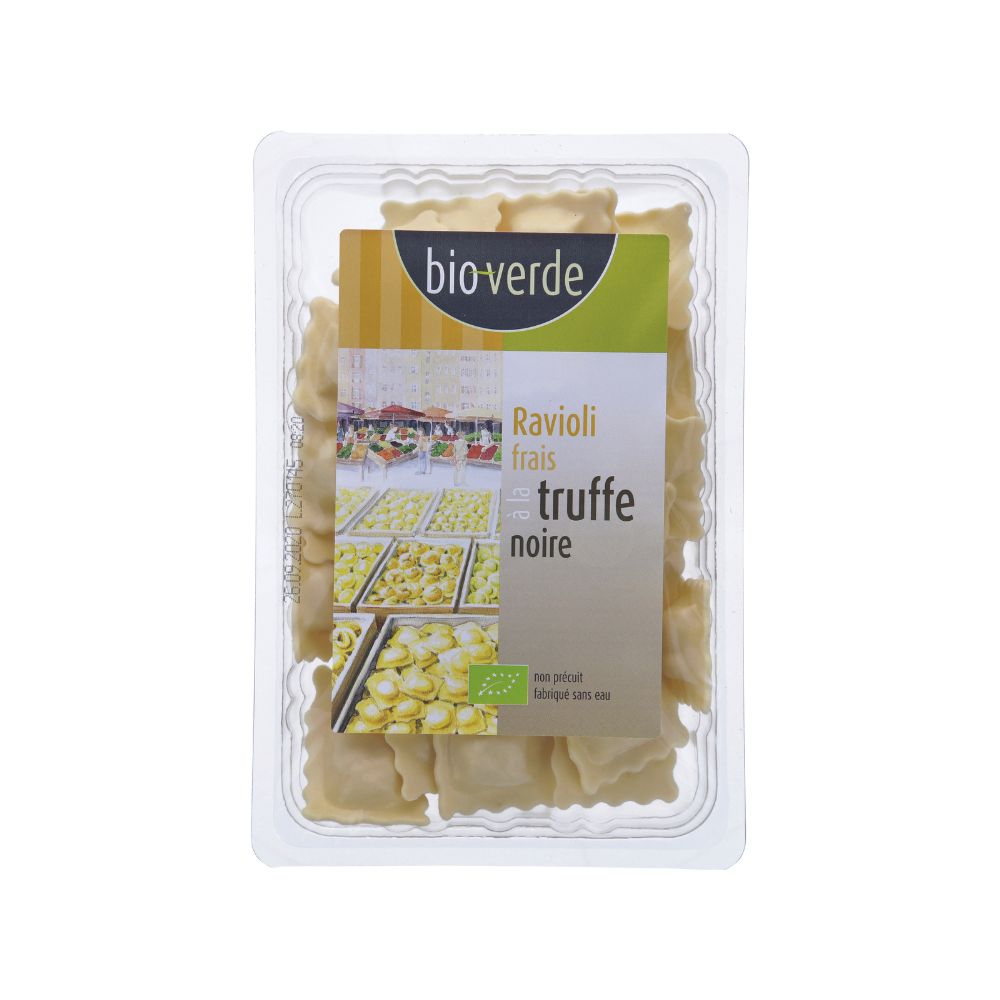 Ravioli frais à la truffe noire bio