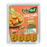 Sticks panés au tofu et basilic bio