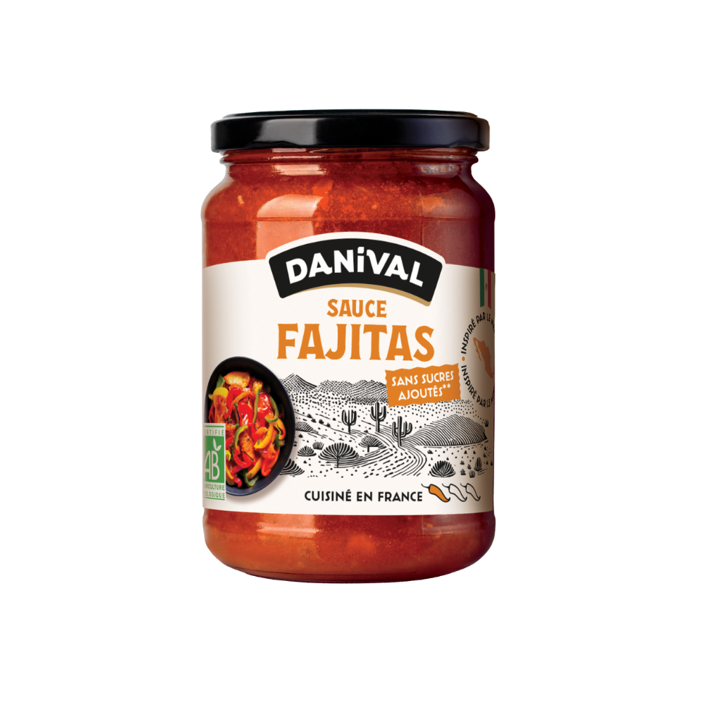 Sauce fajitas bio