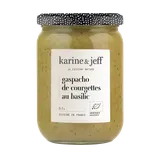 Gaspacho courgette basilic bio