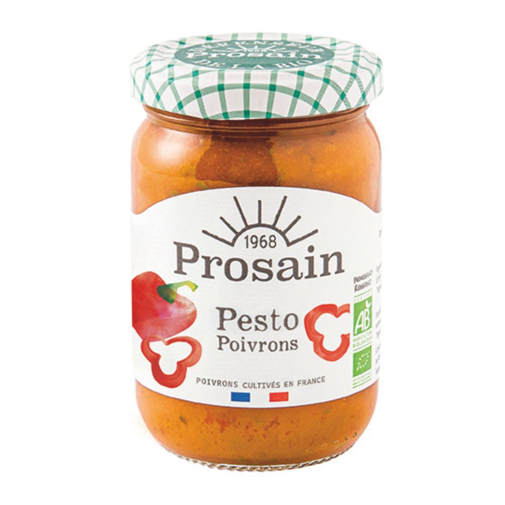Pesto poivrons bio