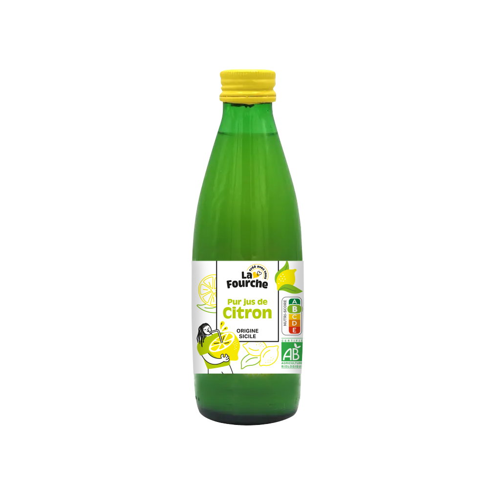 Jus de citron bio