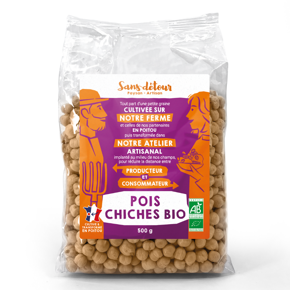 Pois chiches origine France bio