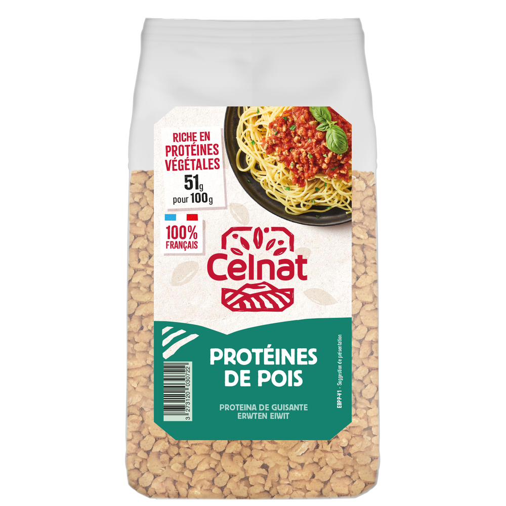 Protéines de pois France bio