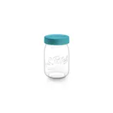 Bocal stockage Le Parfait color vis 1L bleu