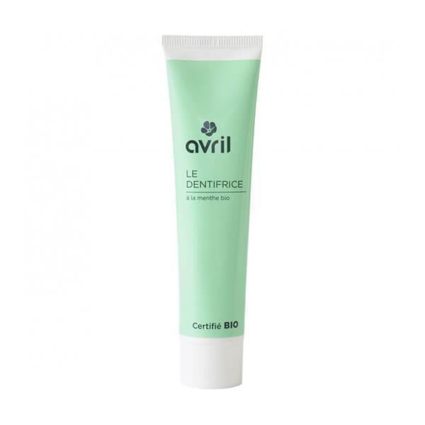 Dentifrice à la menthe certifié bio