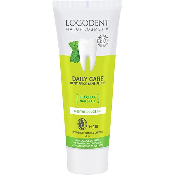 Dentifrice daily care à la menthe - sans fluor