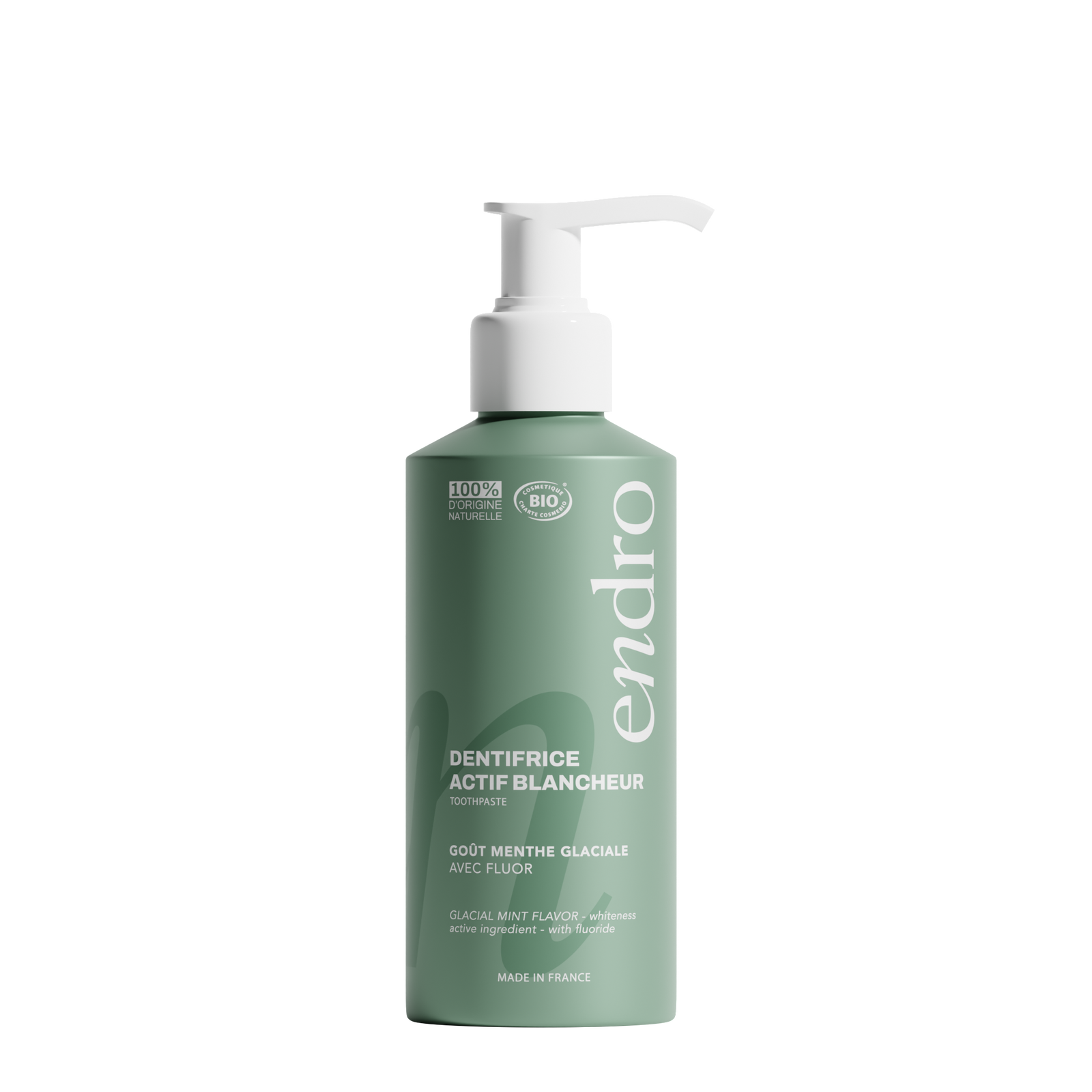 Dentifrice Actif Blancheur - Goût Menthe Glaciale