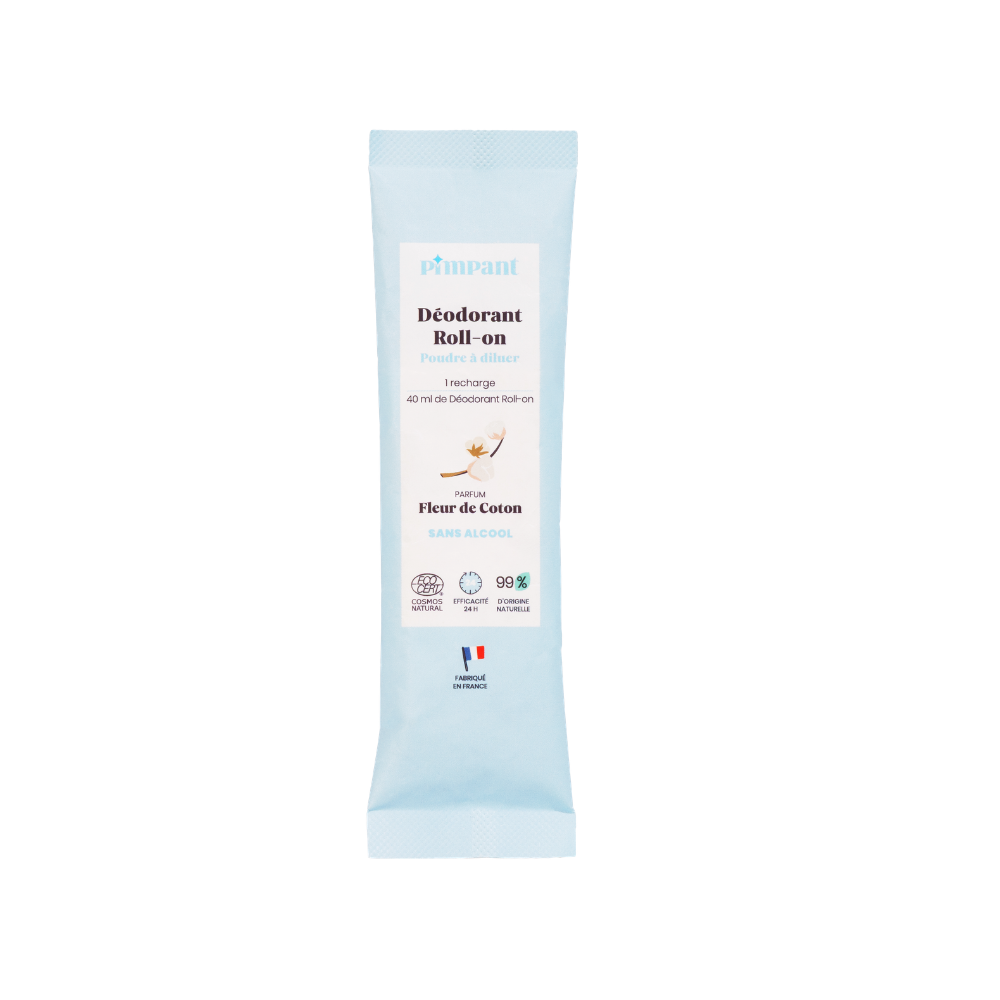 Déodorant fleur de coton en poudre à diluer