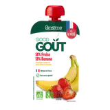 Gourde fraise banane bio (dès 4 mois) - 120g