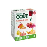 Gourdes fruits variés bio (dès 4 mois) - 4x120g