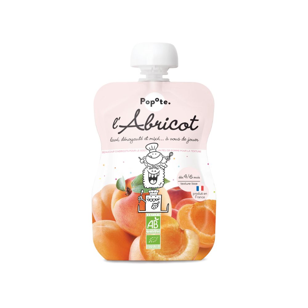 Gourde abricot bio (dès 4 mois)