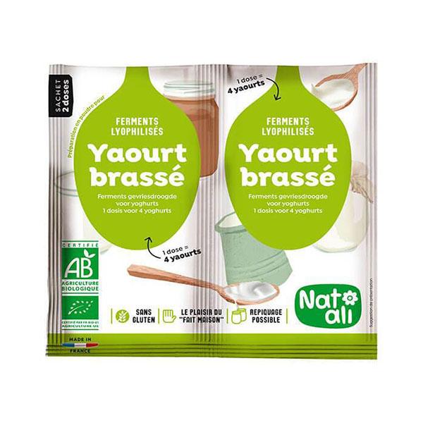 Ferment lyophilisé yaourt bio - 2 x 6g