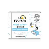 Savon saponifié à froid bébé et peaux sensibles certifié Cosmos Natural