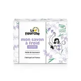 Savon saponifié à froid lavandin certifié Cosmos Organic