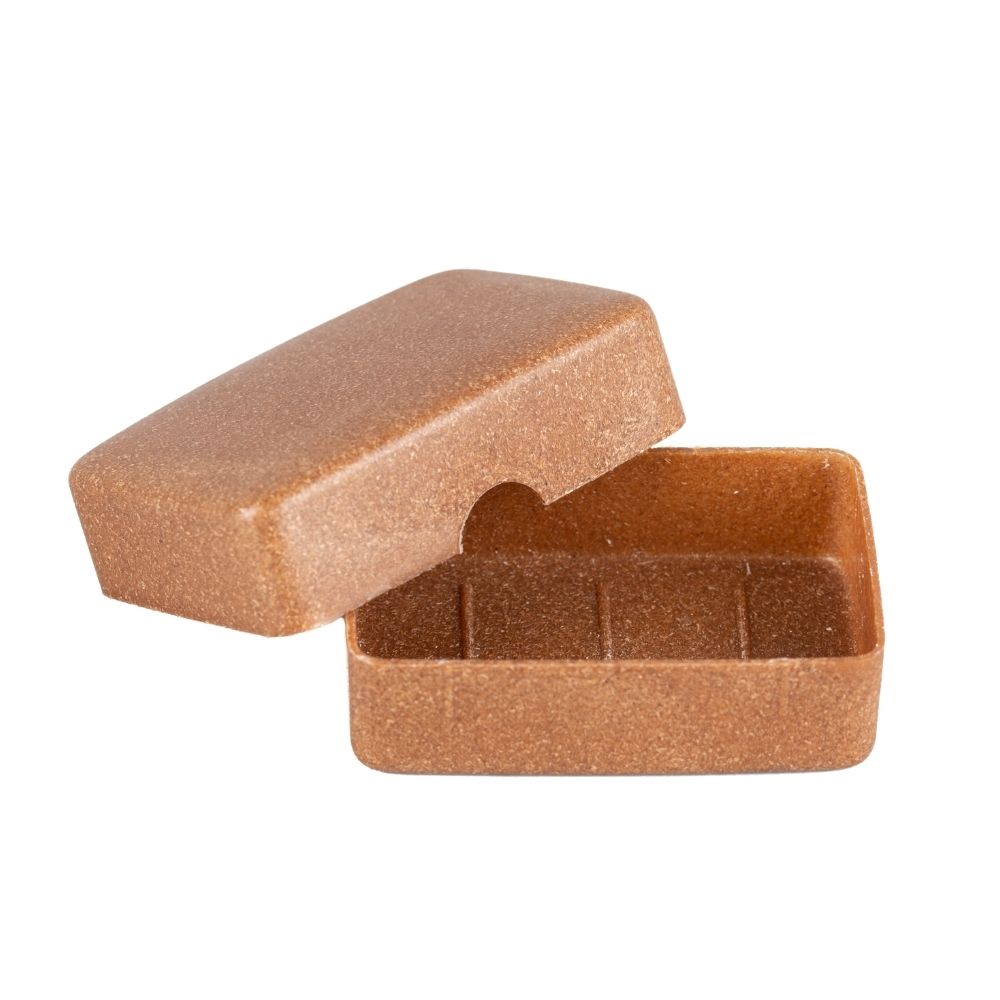 Boîte à savon en bois liquide