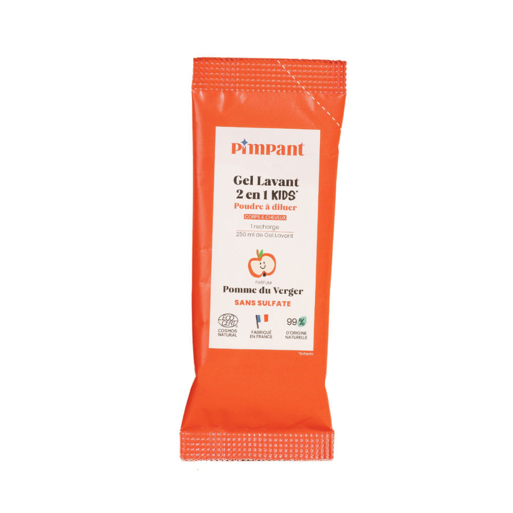 Recharge gel douche kids 2 en 1 en poudre à diluer