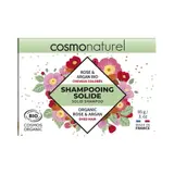Shampoing solide cheveux colorés rose & argan - certifié bio