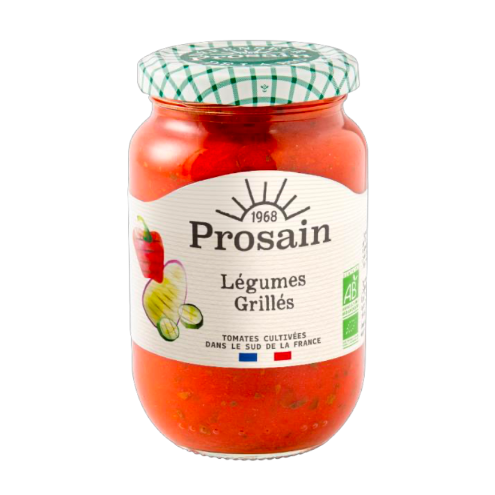 Sauce tomate aux légumes grillés bio
