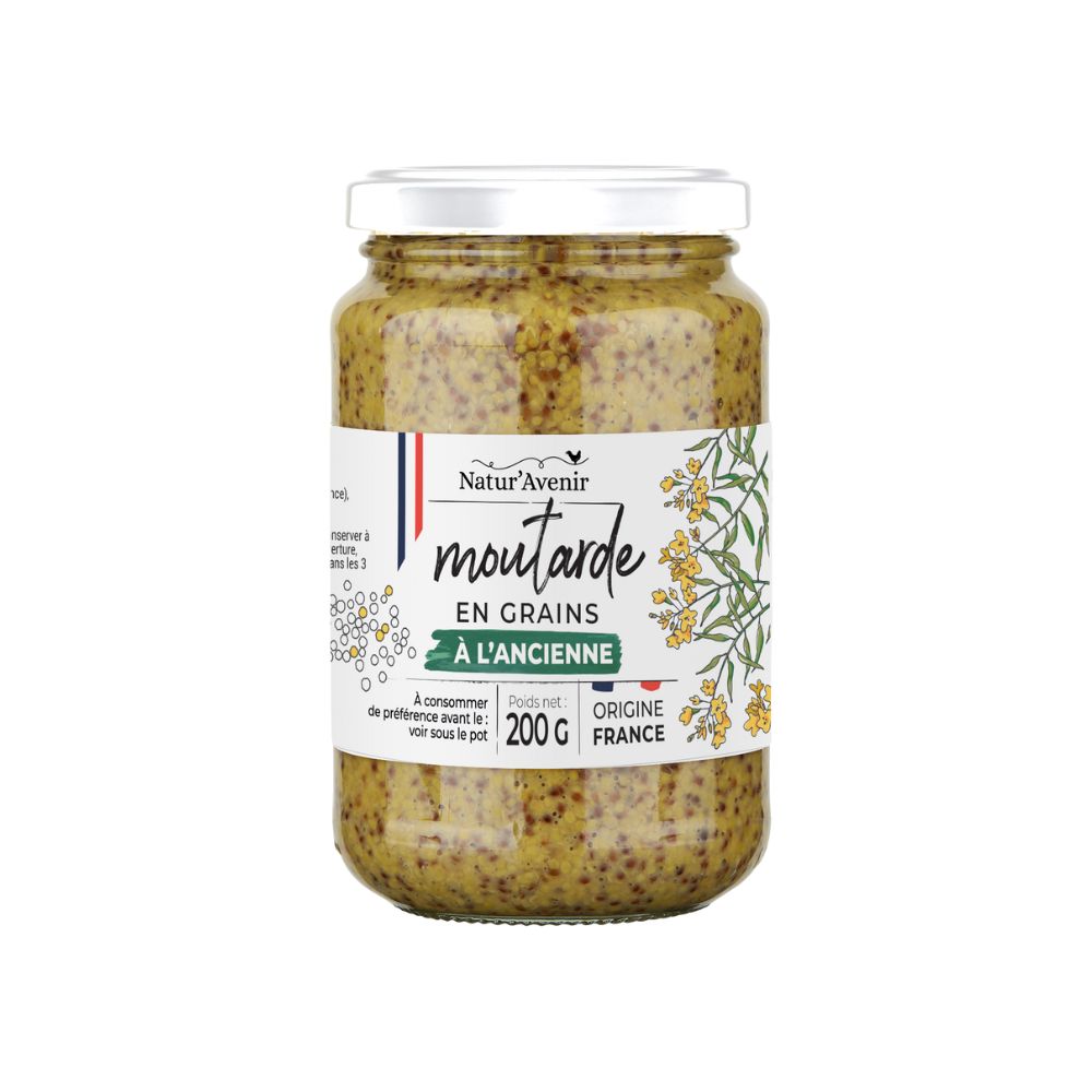 Moutarde à l'ancienne bio