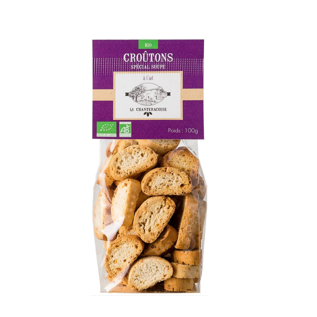 Croûtons à l'ail bio