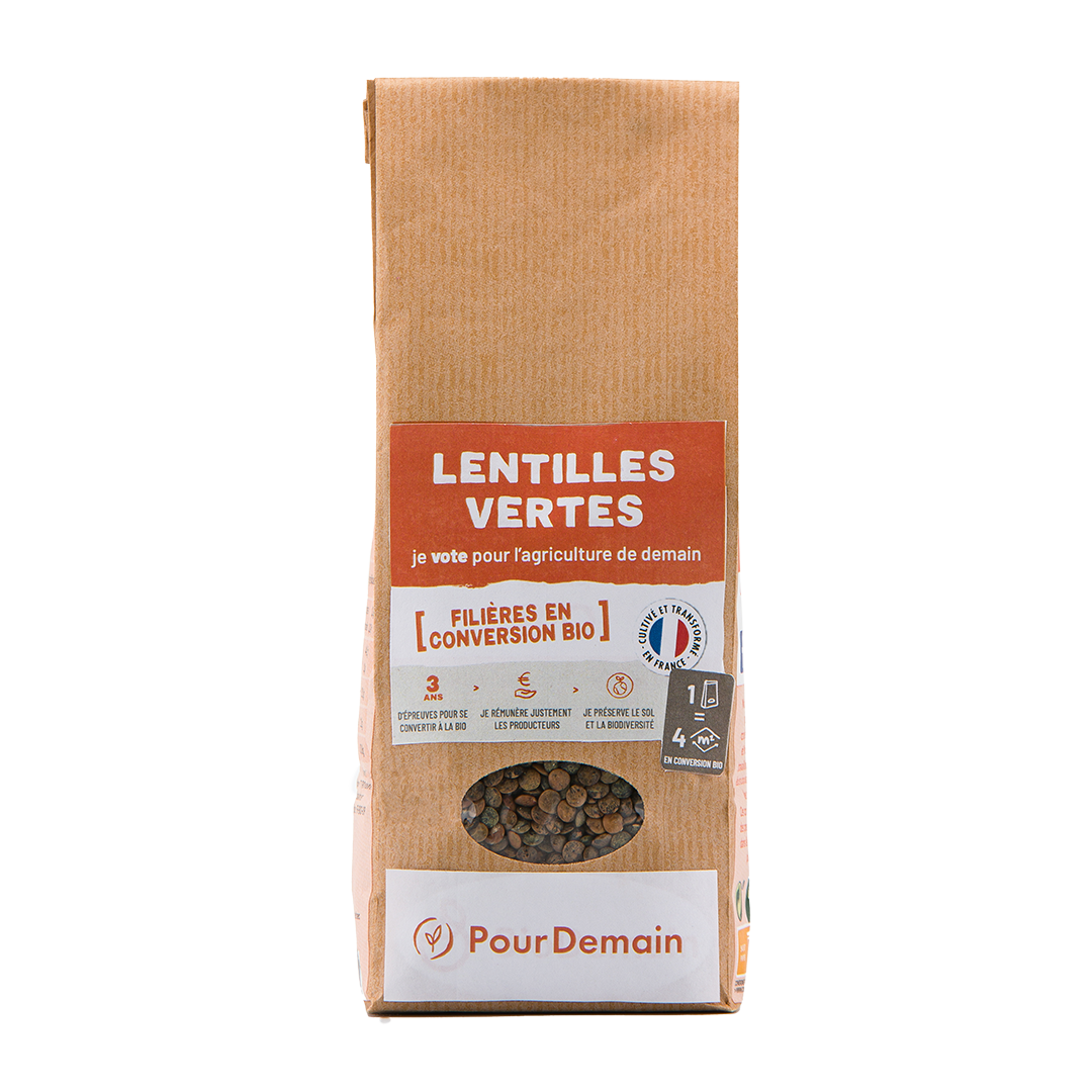 Lentilles en conversion