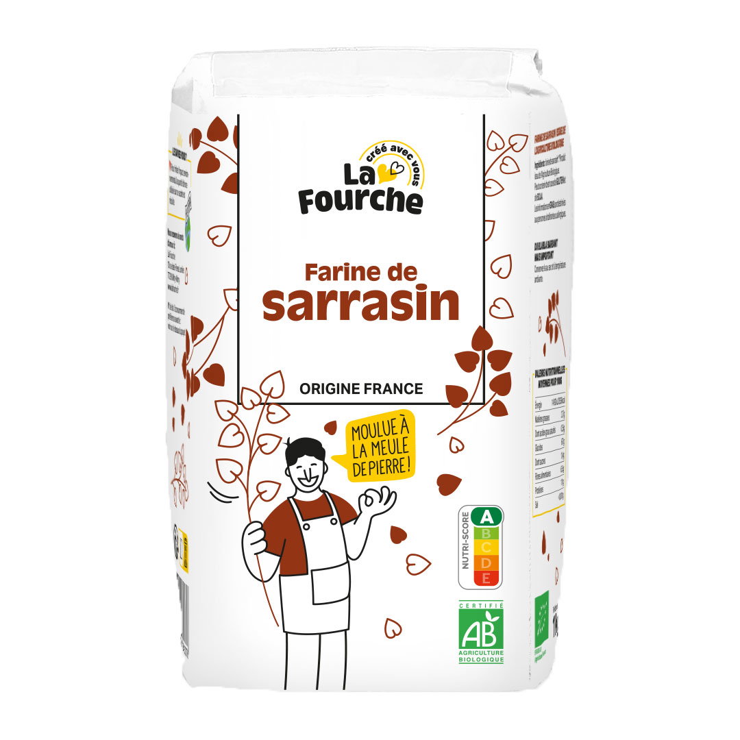 Farine de sarrasin bio - 1kg