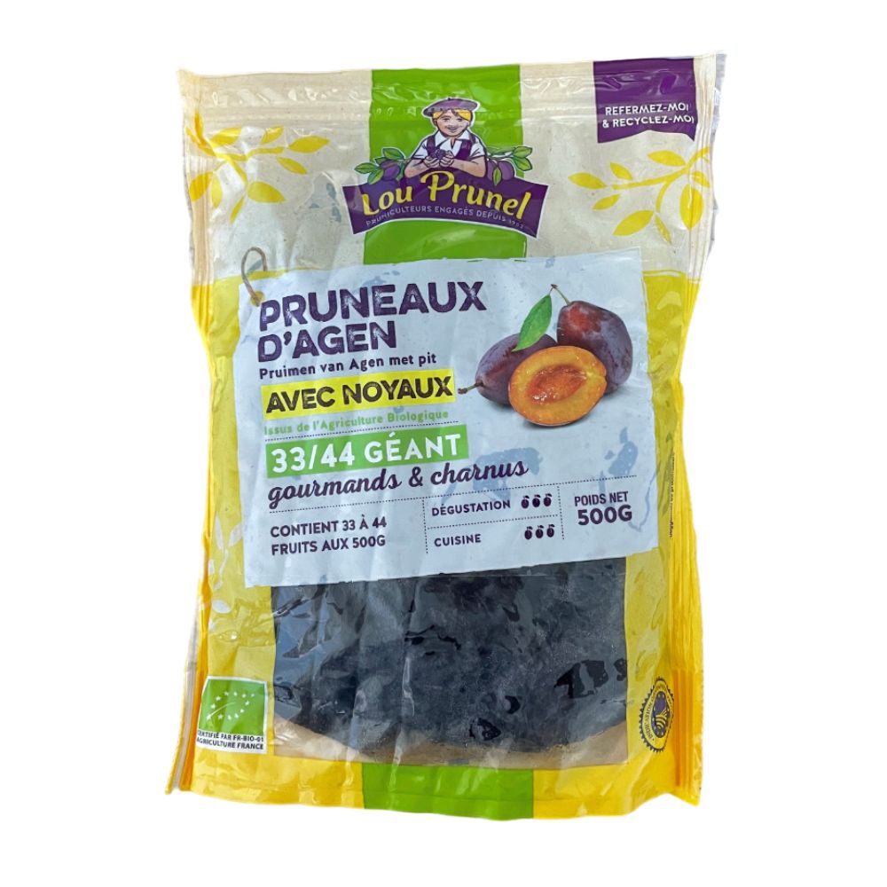 Pruneaux d'Agen bio géant 33/44