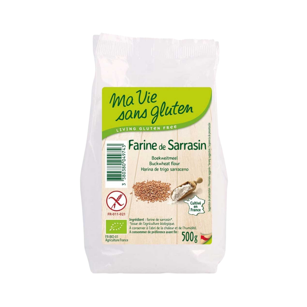 Farine de sarrasin sans gluten bio origine France